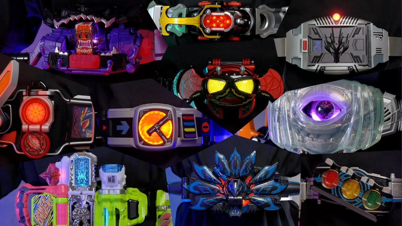 主人公ライダーの色違いとか集【平成・令和 仮面ライダー】/Different color of the Main KamenRider | Heisei Reiwa