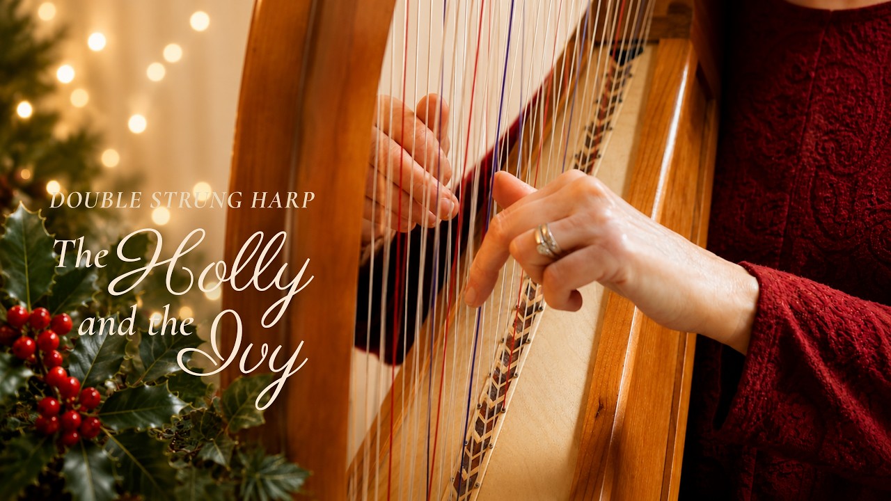 The Holly and the Ivy (A Christmas Medley)  for double strung harp