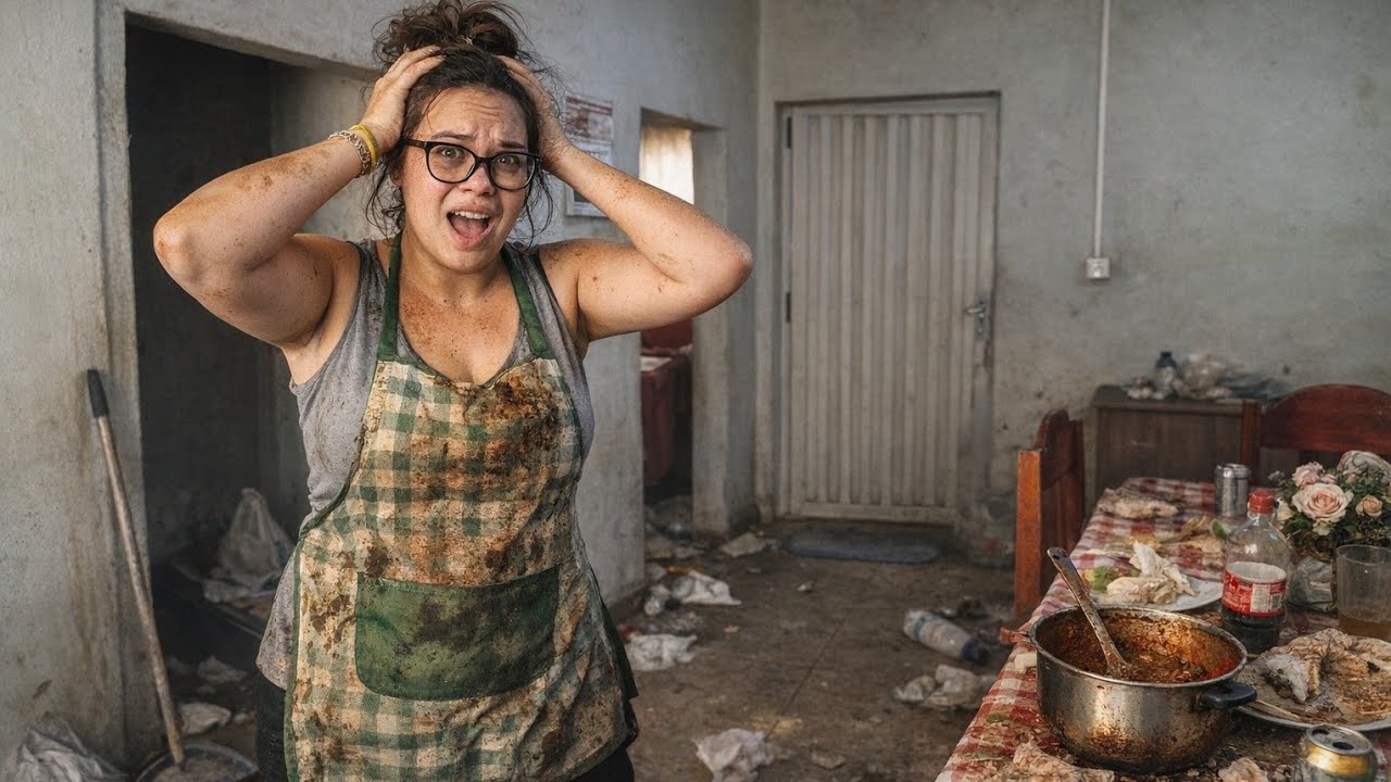 “SOCORRO! Olha o Estado Dessa Casa 😱🧼”
