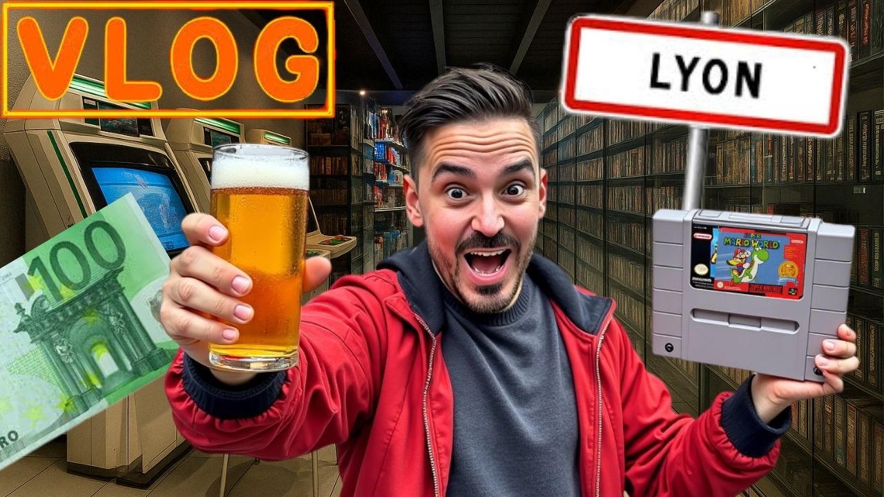 BOUTIQUE RETROGAMING, BAR GAMING ET RESTO DANS UNE GROTTE : LYON COMME T’AS JAMAIS VU