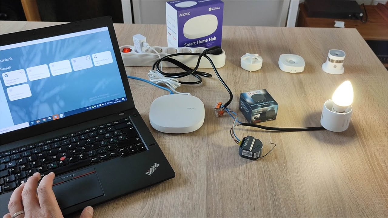 Heatit ZM Single Relay és Aeotec (SmartThings) központ párosítása