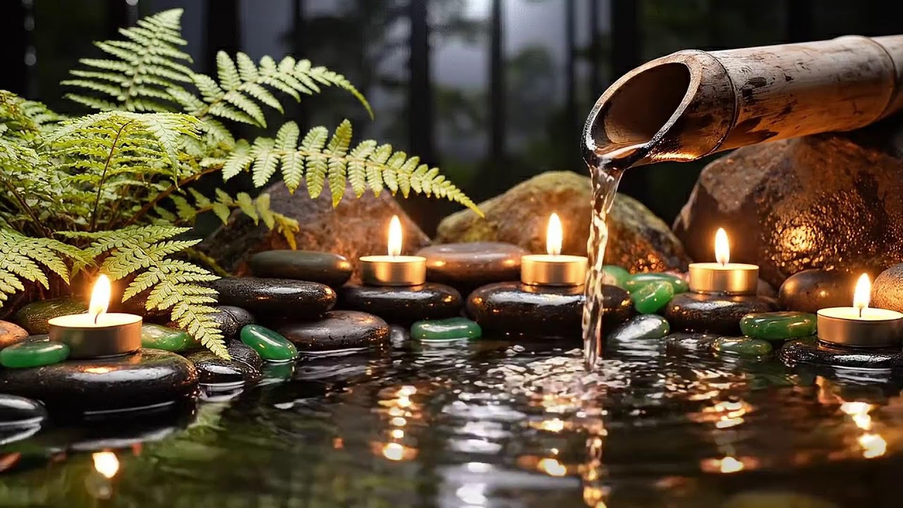 Relaxing Music Relieves Stress, Anxiety and Depression 🌿 Peaceful Piano + Water Sounds