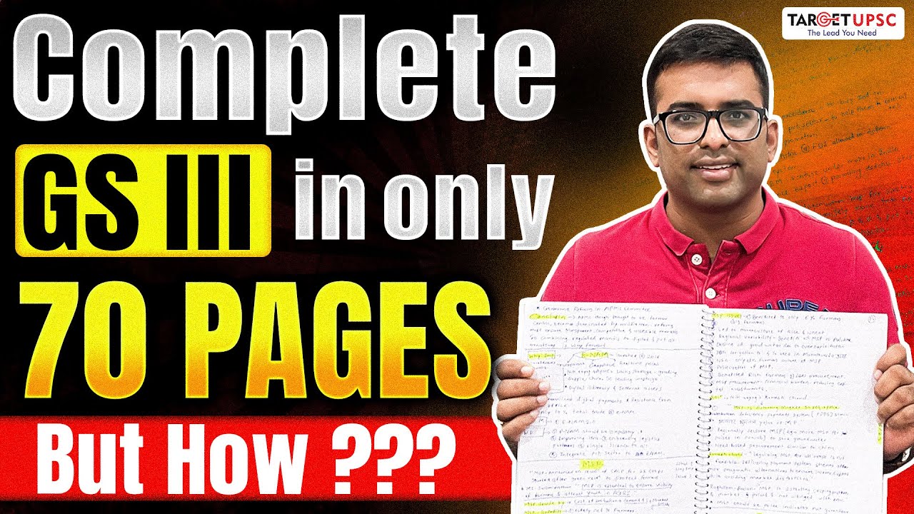 How to make short crisp notes for UPSC Exam | Note-making strategy for UPSC Mains 2026