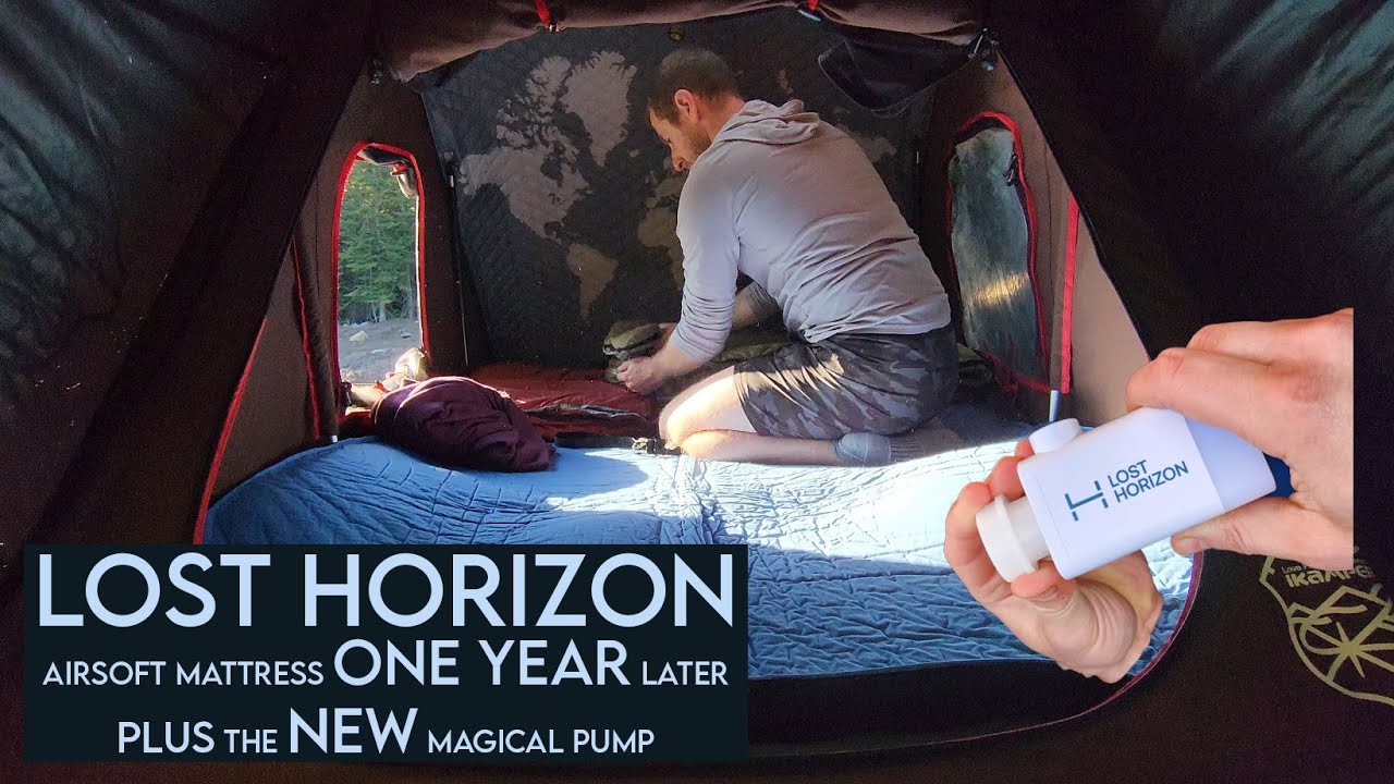 Lost Horizon Air Mattress (one year later) & the NEW Magical Pump!