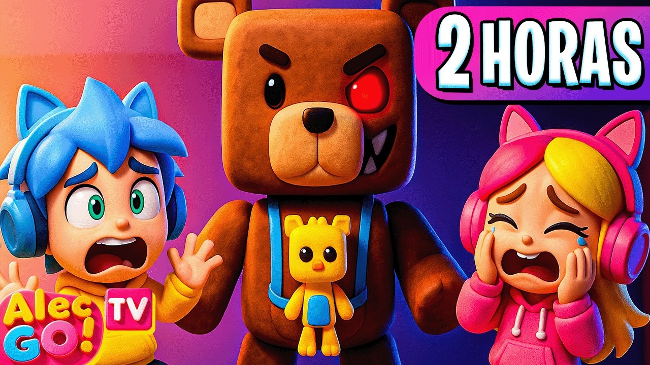ESSE URSO ERA FOFINHO ATÉ QUE... 🐻😱 + 3 HORAS DE JOGOS QUE PARECIAM FOFOS! ( Alec GO! #TV)