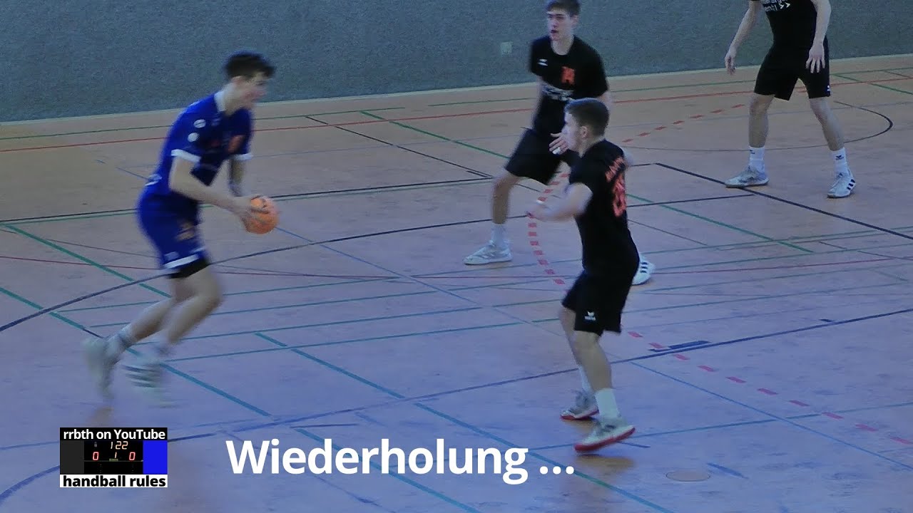 Handballregeln: Schritte, aber nach der Nullschrittregel von Juli 2025 sehr knapp …
