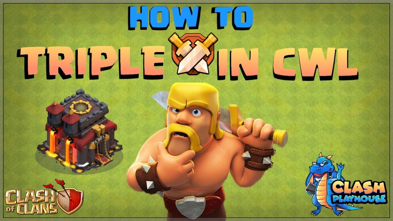 CWL TH 10 triples Hybrid, GoVa, GoHo | Clash of Clans