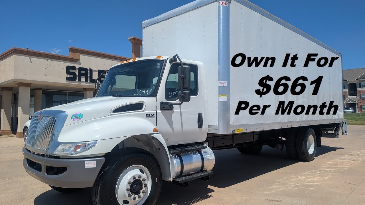 2022 IHC MV with 26 ft Box For Sale - Cash or Finance