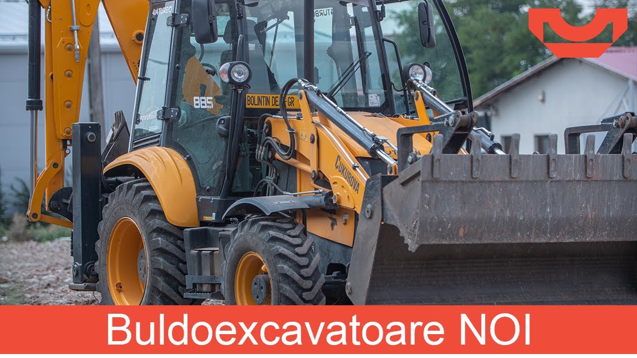 Cele mai importante beneficii si caracteristici ale buldoexcavatoarelor noi Cukurova - UTILBEN