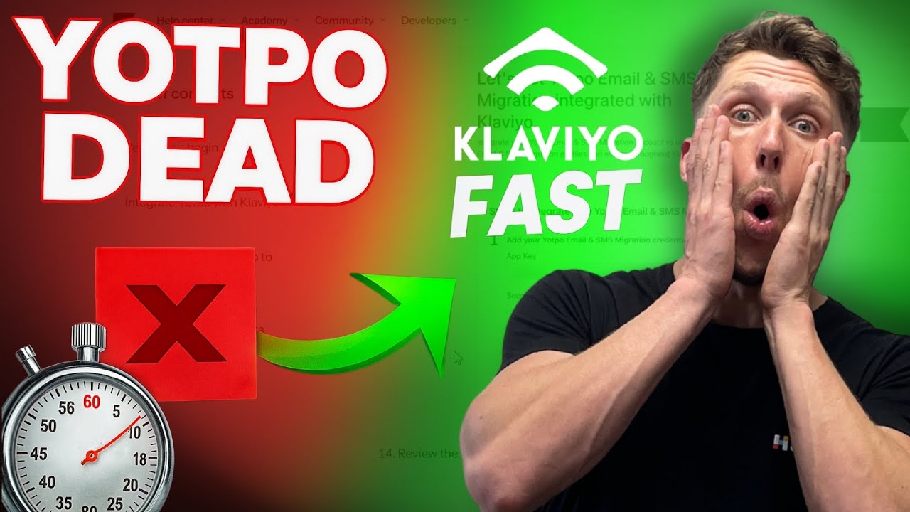 Yotpo Email Shutting Down... How To Migrate To Klaviyo in 2025