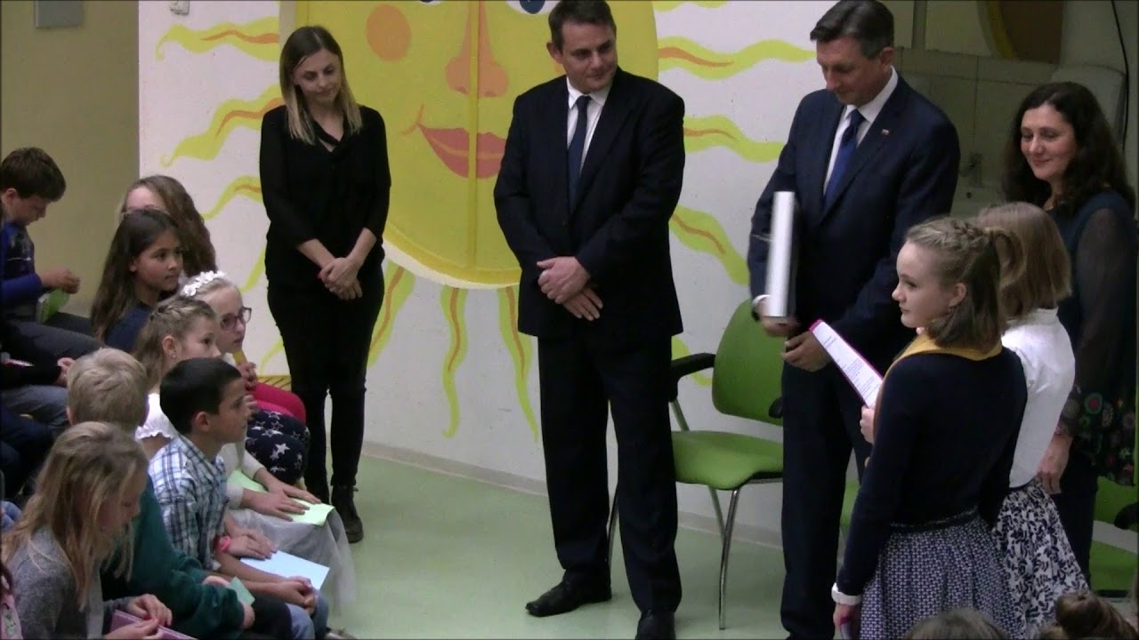 Predsednik Pahor na OŠ Dramlje!
