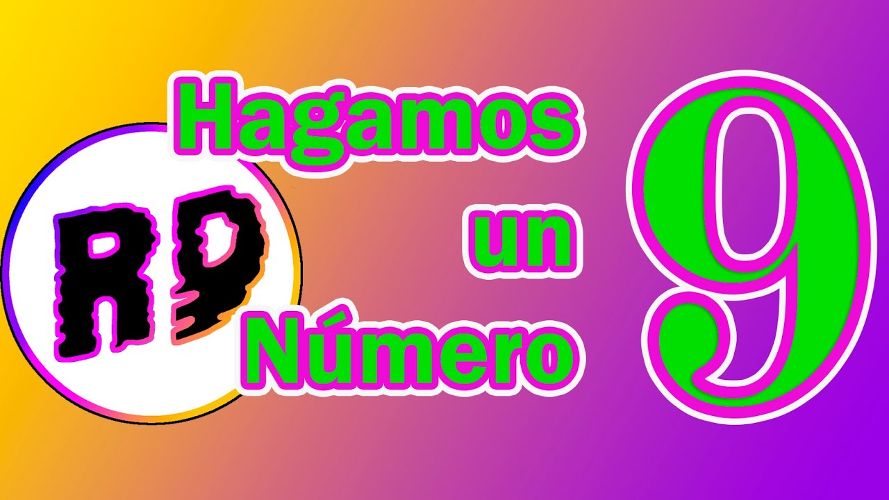Número 9 de 70cm