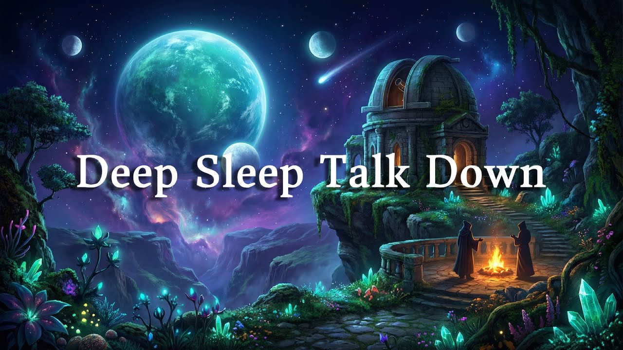 Deep Sleep Talk Down 🌙 Guided Relaxation for Anxiety Relief & Restful Sleep