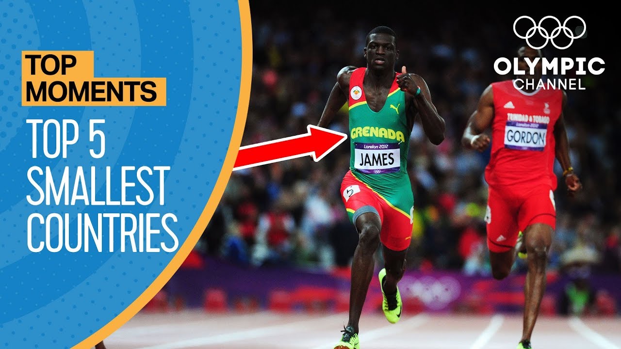 Top 5 Smallest Countries to Win Gold at the Olympics | Top Moments