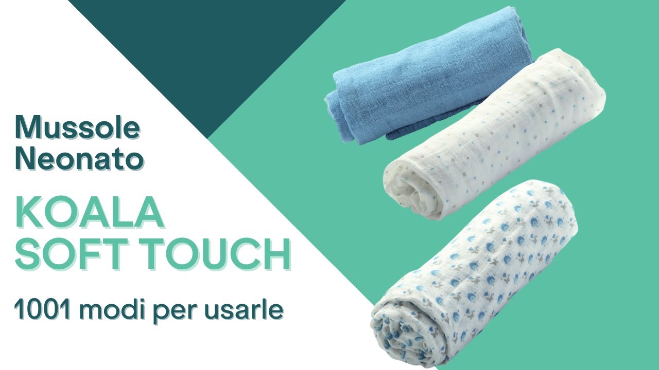 Mussole Neonato: a cosa servono e perché sono indispensabili nel corredino del neonato