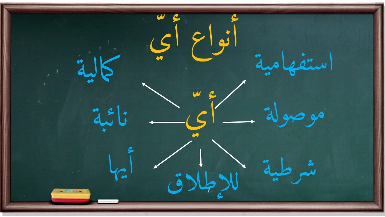 أنواع أيّ - الجزء 2 | موسوعة الأدوات والحروف |10|
