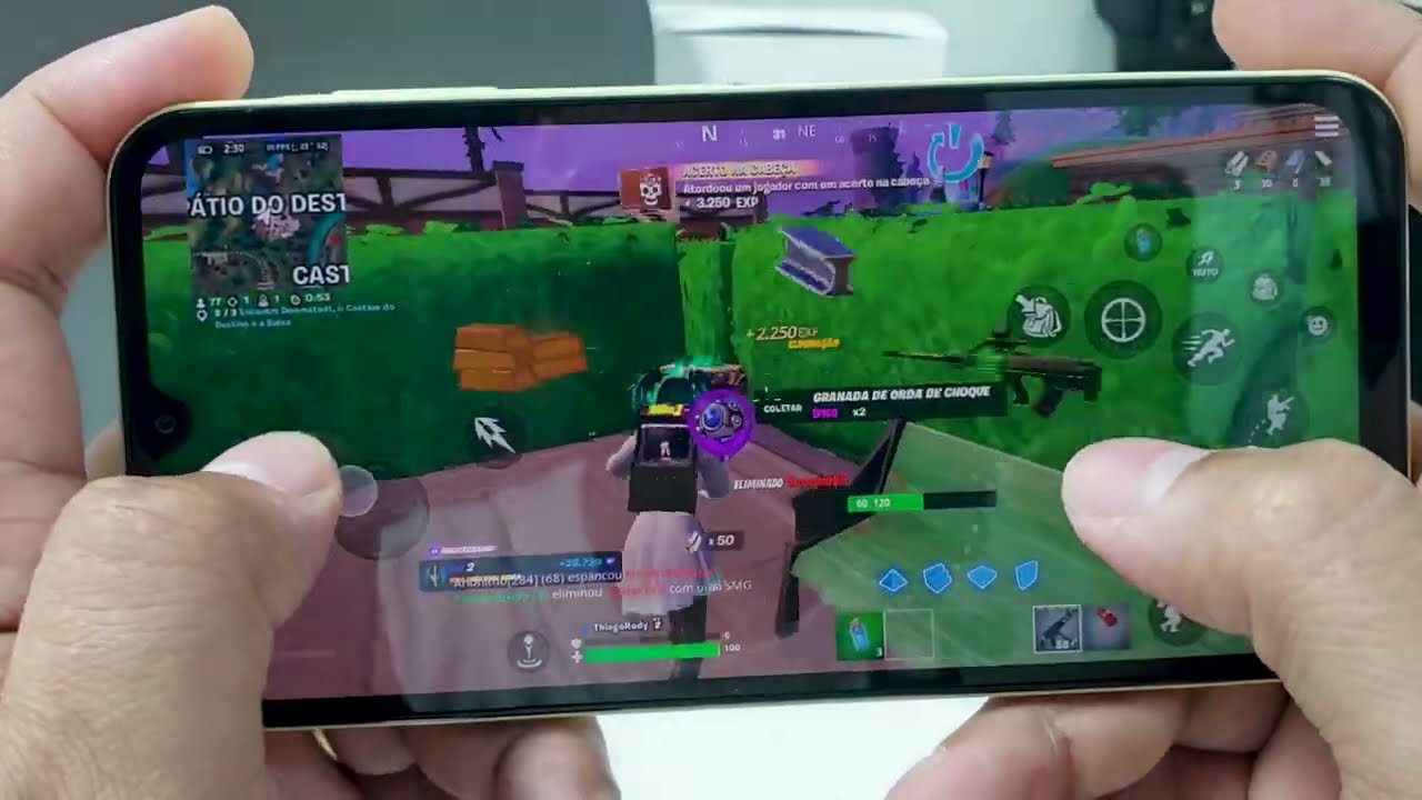 Samsung Galaxy A15 roda Fortnite?