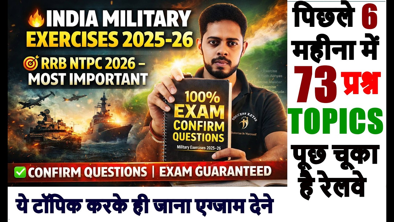🚨RRB NTPC 2026 | Будьте осторожны, теперь железная дорога задает такие вопросы 🚆Стратегия подгото...