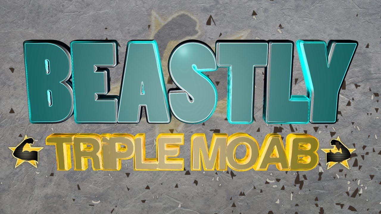 TRIPLE MOAB IN 6V6 KILL CONFIRMED - BEASTLY!
