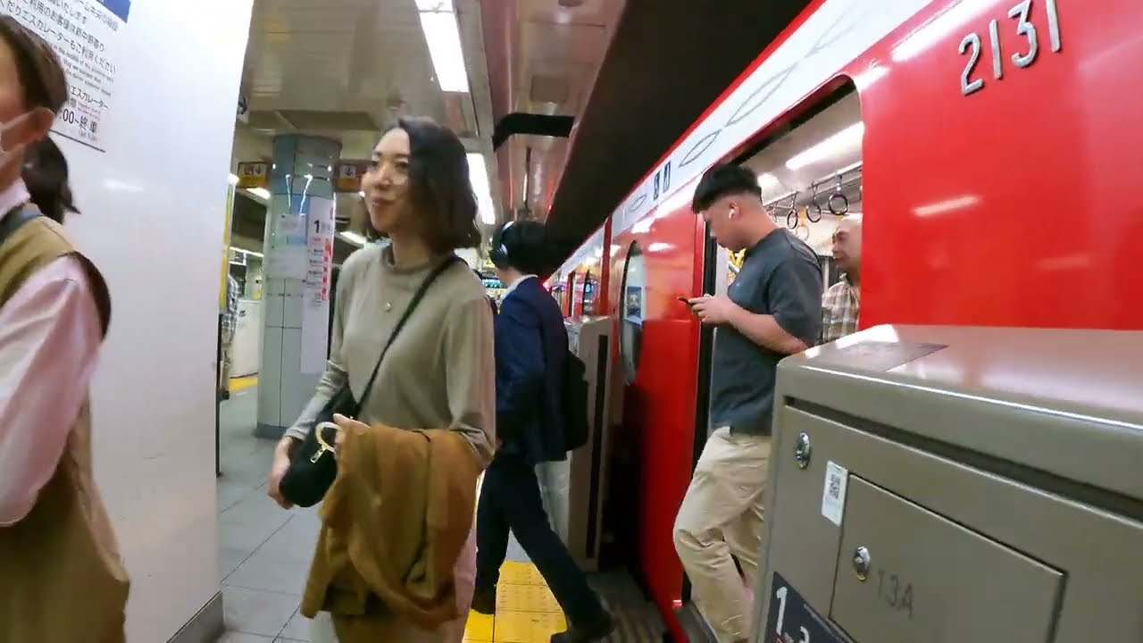 Otemachi Station Walk 08 | Japan 4K ASMR | 大手町駅散歩 | Nam Mai TV
