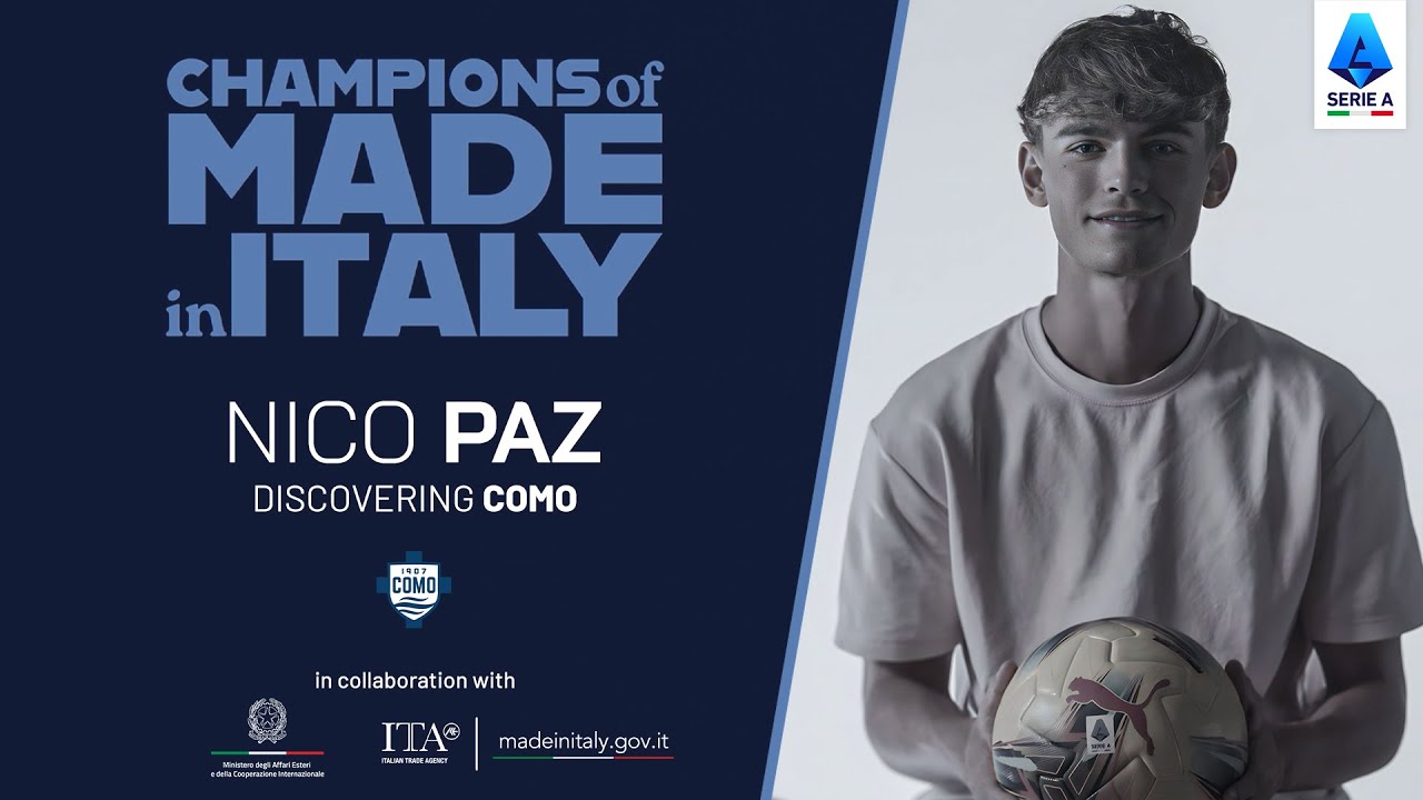 A Silk-Touched Talent | Champions of #MadeinItaly with Nico Paz | Serie A 2024/25