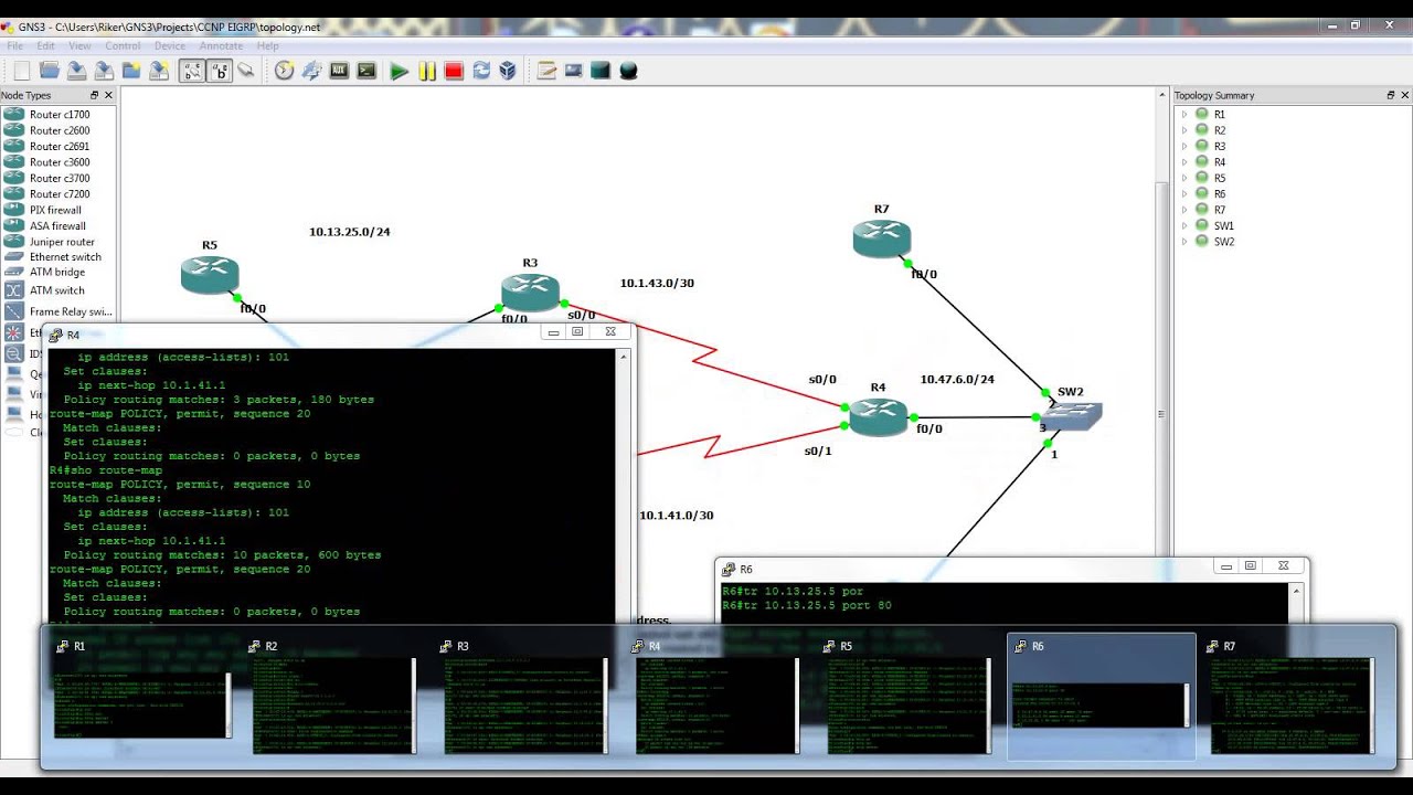 Policy Routing and IP SLA tracking