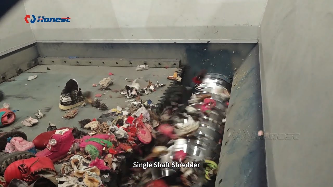 How to Recycle Old Shoes | Separate Textile, Foam, Plastic and Metal