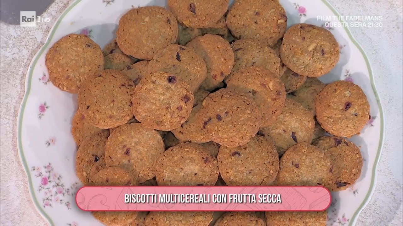 Biscotti multicereali con frutta secca - È sempre mezzogiorno 05/03/2025