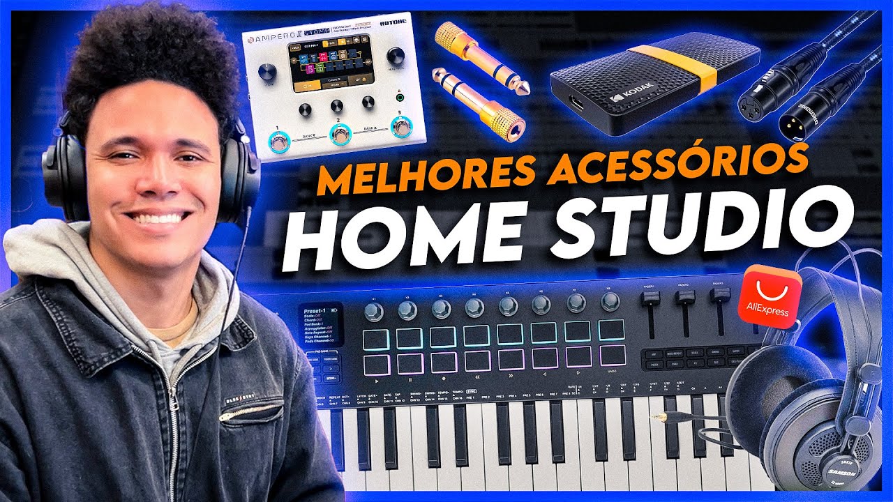 MELHORES ACESS&Oacute;RIOS PARA HOME STUDIO DO ALIEXPRESS