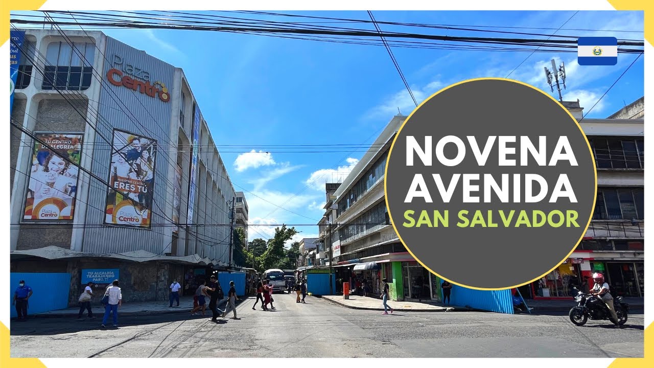 Así es la NOVENA AVENIDA del CENTRO DE SAN SALVADOR - Plaza Centro y Shi-Fam - EL SALVADOR 2023