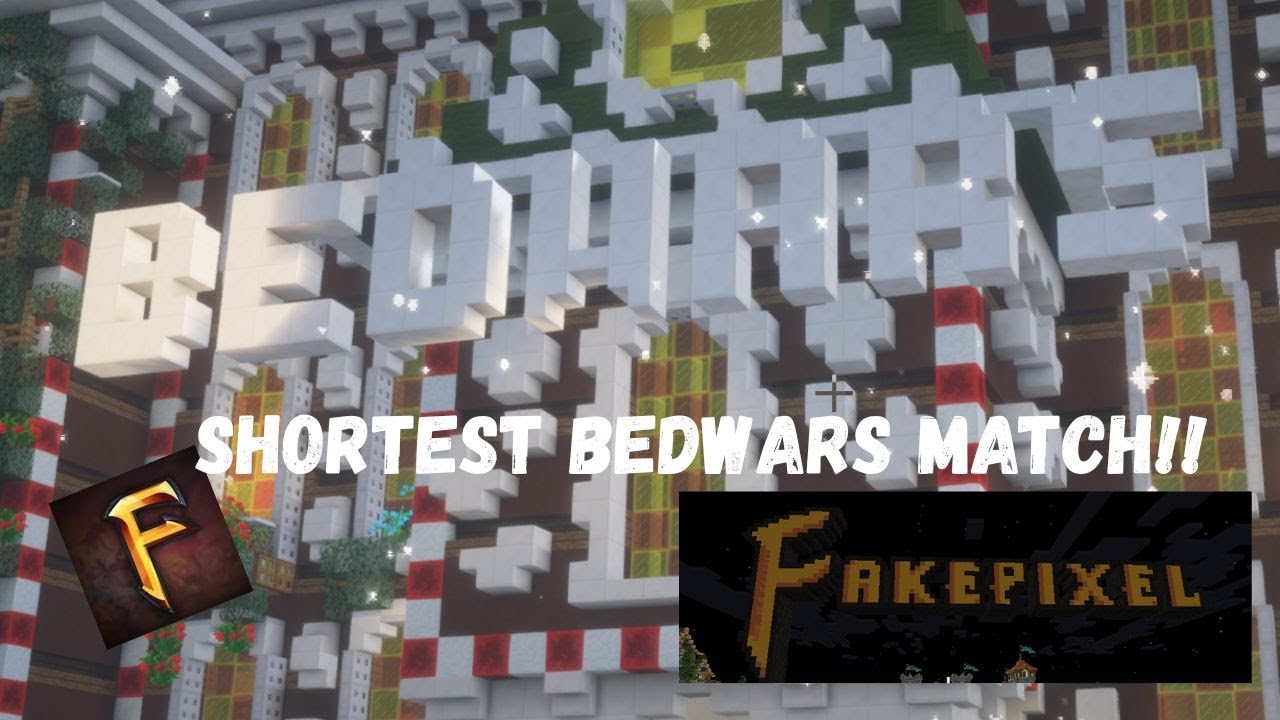 THE SHORTEST BEDWARS MATCH EVER!! | minecraft