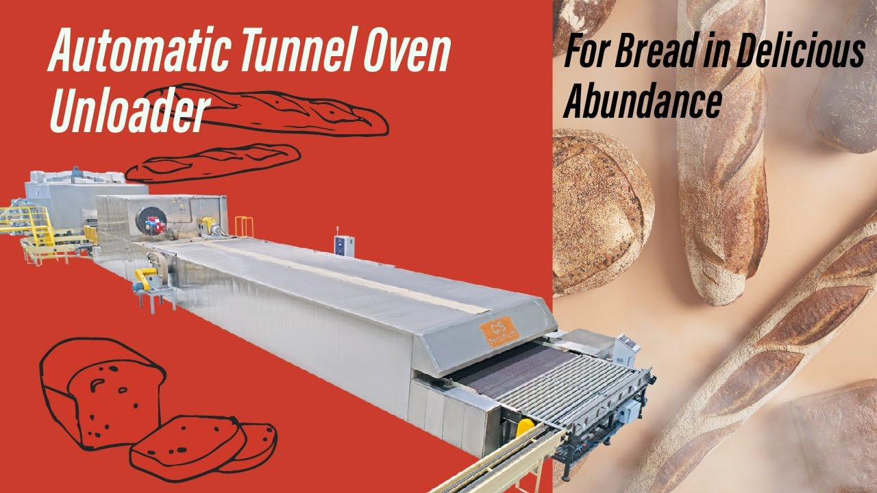 Automating Your Bread Baking Unit? The Automatic Bread Unloader for Tunnel Ovens Is a Must-Have!