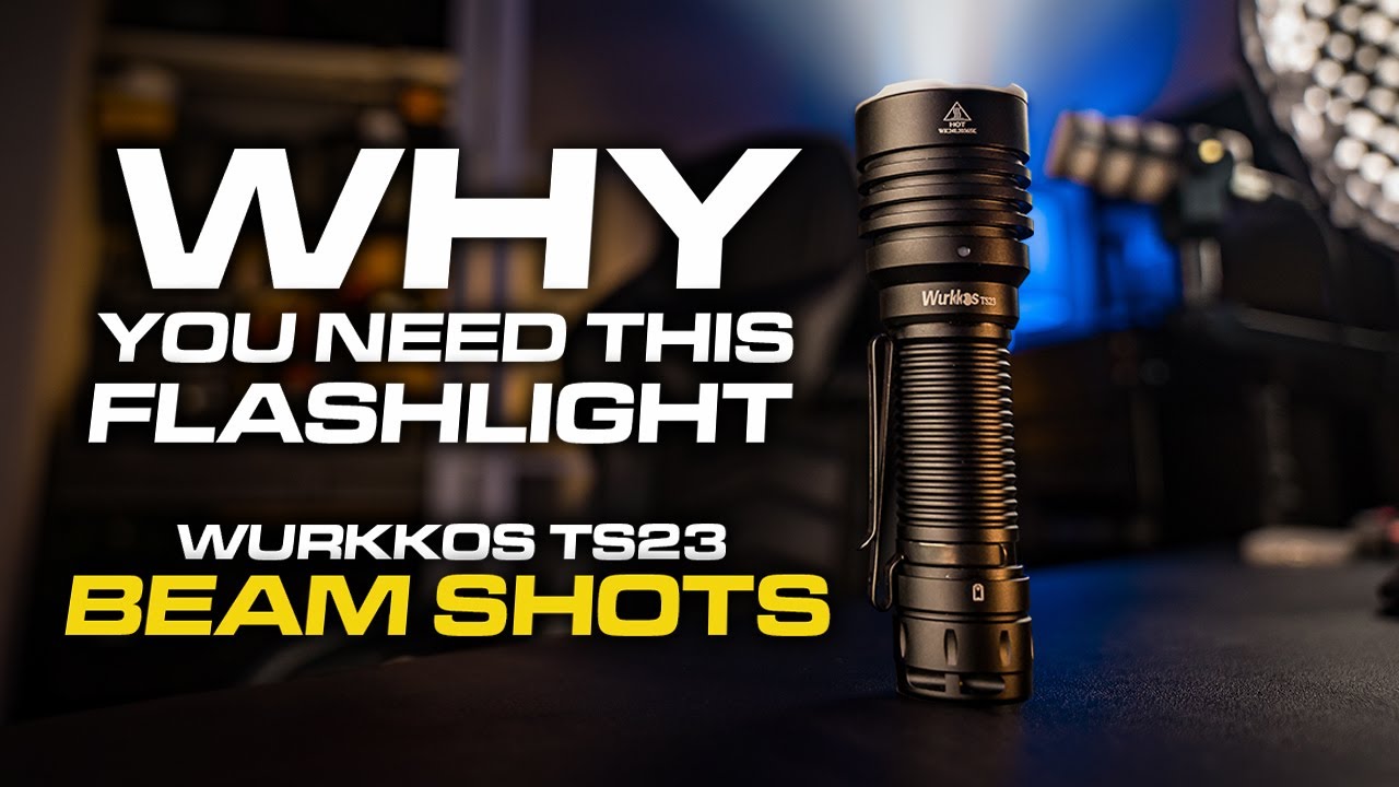 Wurkkos TS23: 5000 Lumens | Beam Shots & Overview