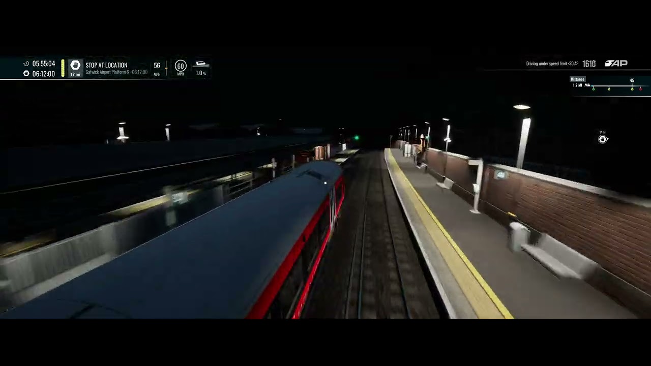 TSW6🚇 Quick Trip from London Victoria to Gatwick Airport