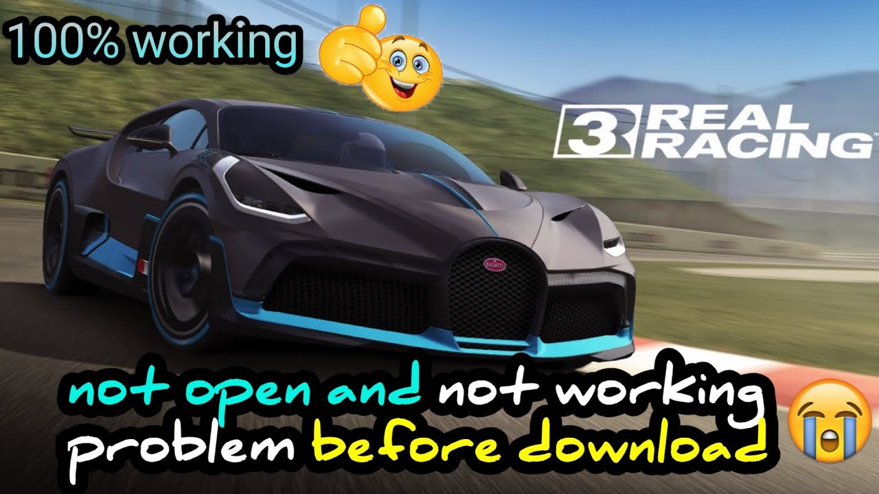 Real  racing 3 👍fix  not open and not working problem😨😨😨😱😨😱😨😱😱