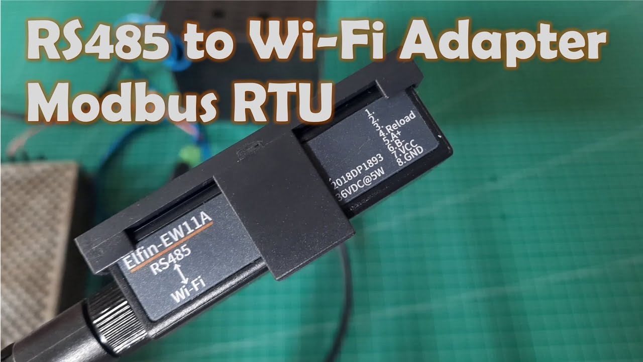 How to Configure the Elfin EW11A: Modbus RTU to Wi‑Fi Step by Step