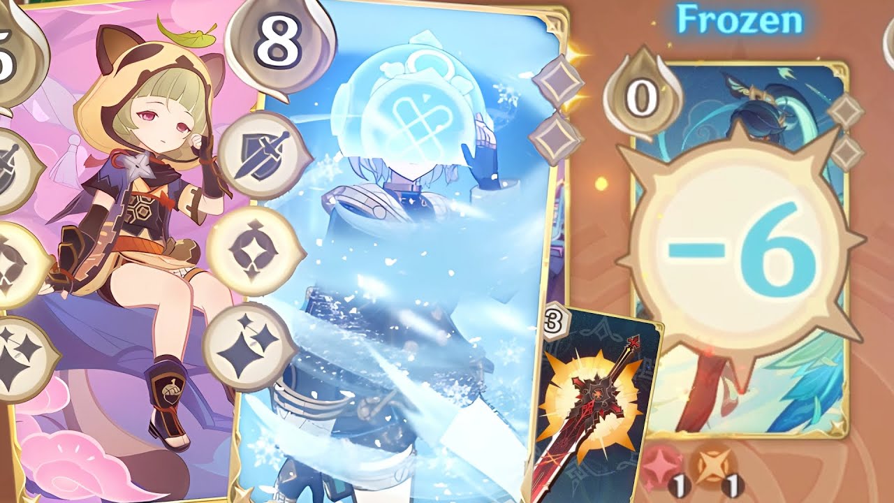 SAYU & FREMINET ABUSING THE MOST BROKEN WEAPON 😈 | Genshin TCG