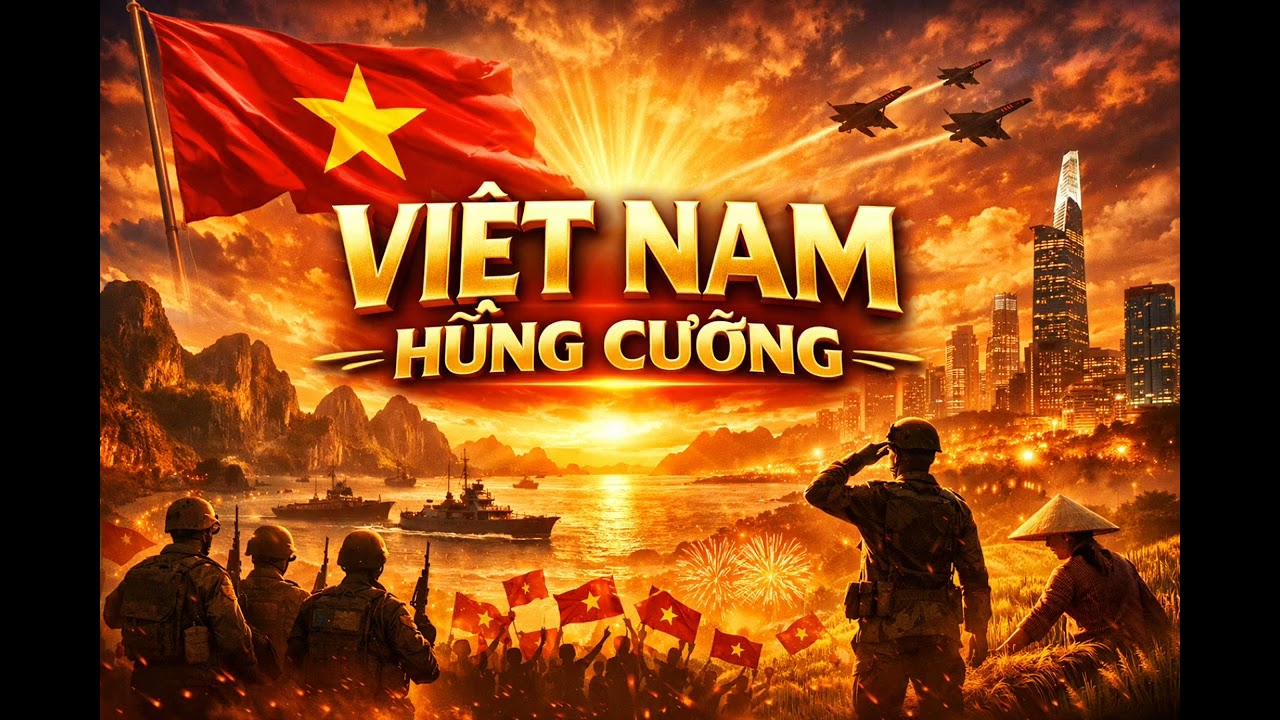 VIỆT NAM HÙNG CƯỜNG. ST TRỊNH LÂM ANH