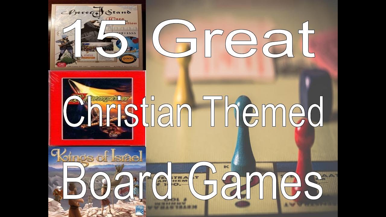 15 Great Christian-Themed Board Games