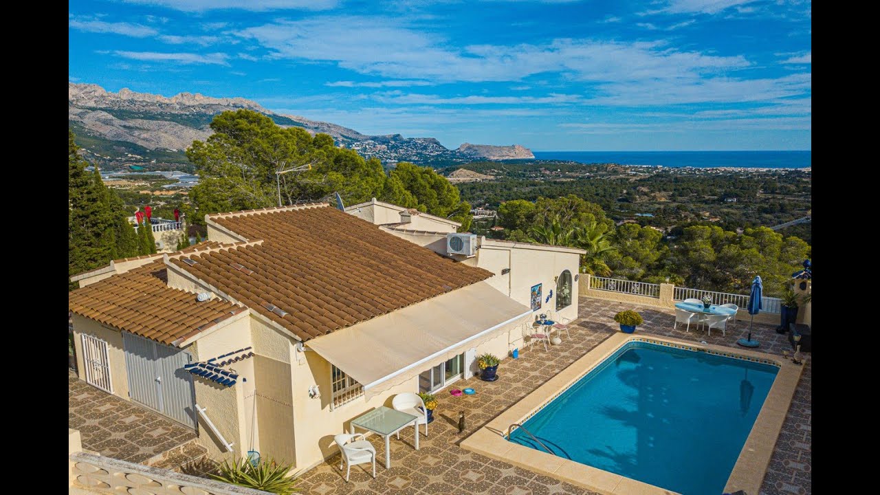 🍀 Exquisite Mediterranean Villa in La Nucia, Alicante, Spain | Costa Blanca Green