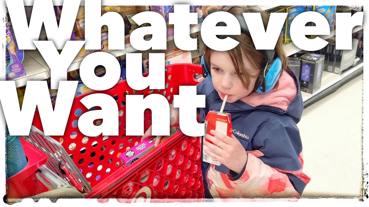 We Buy Everything She Places In The Target Shopping Cart