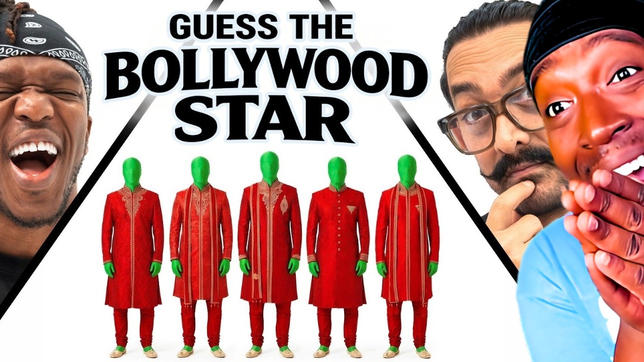 GUESS THE BOLLYWOOD ACTOR (ft. Aamir Khan & Vir Das) - JoeNoJoseph Reacts