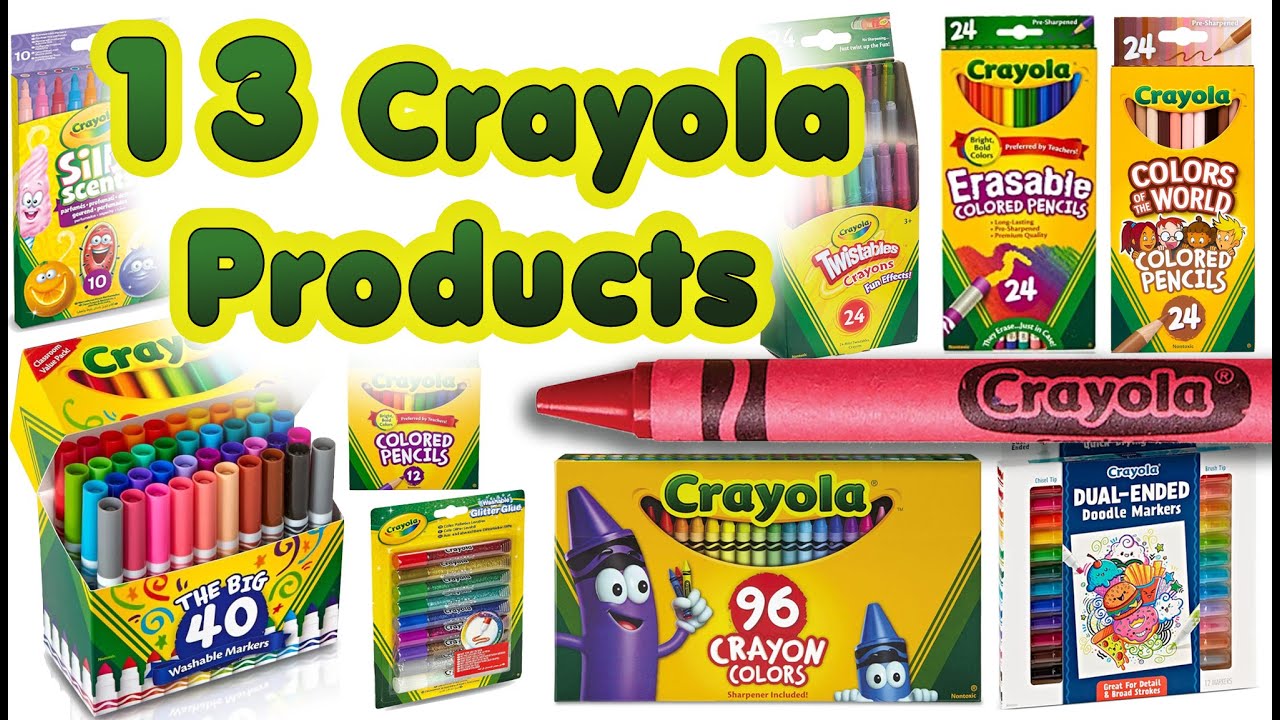 13 Crayola Products Unboxing  | Honest Review & Giveaway 🎁