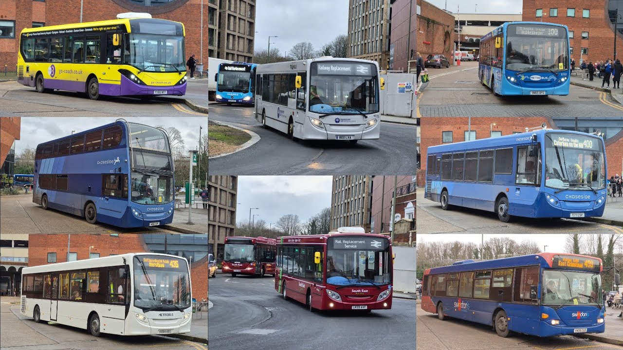 Interesting workings at Redhill Bus Station | Monday 19th January 2026