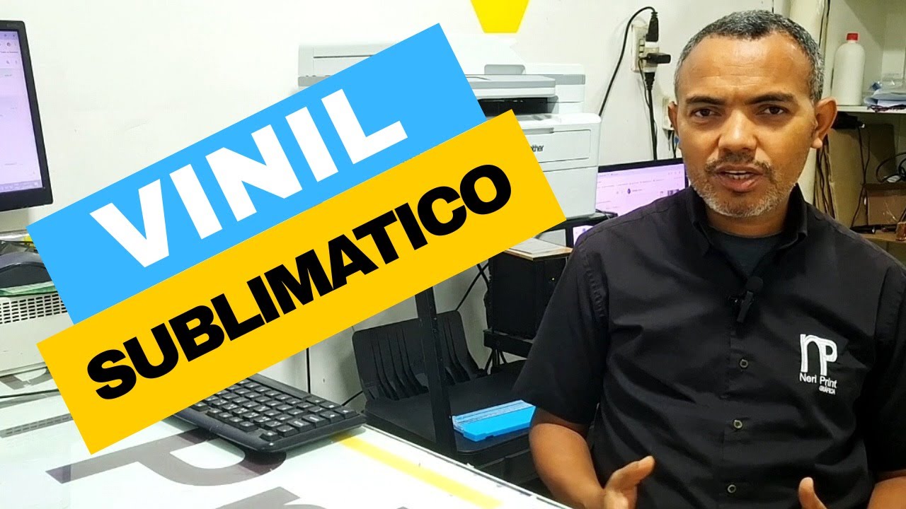Como Fazer Vinil Sublim&aacute;tico Profissional | Passo a Passo Real da Gr&aacute;fica