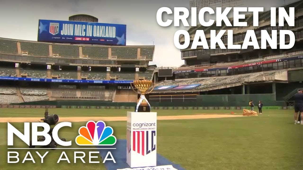 Oakland Coliseum to host Major League Cricket contests
