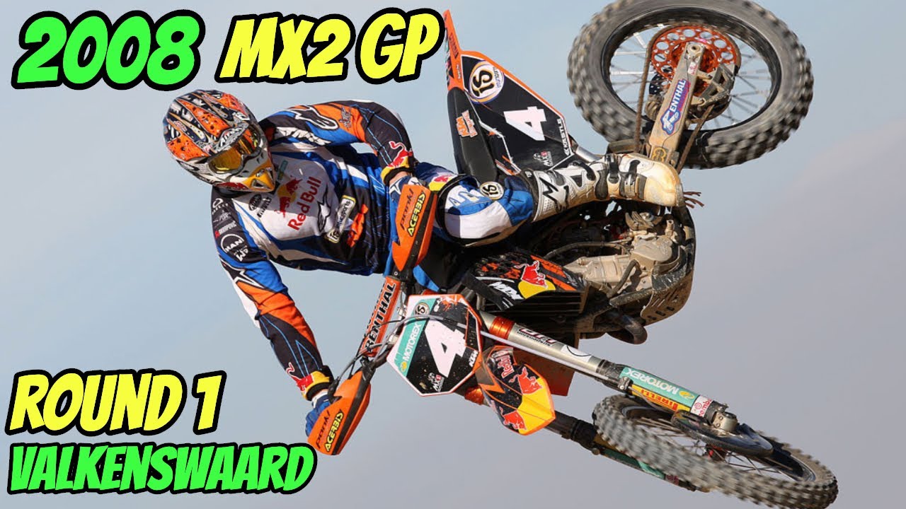 2008 MX2 (250) MOTOCROSS from VALKENSWAARD - ROUND 1 MXGP