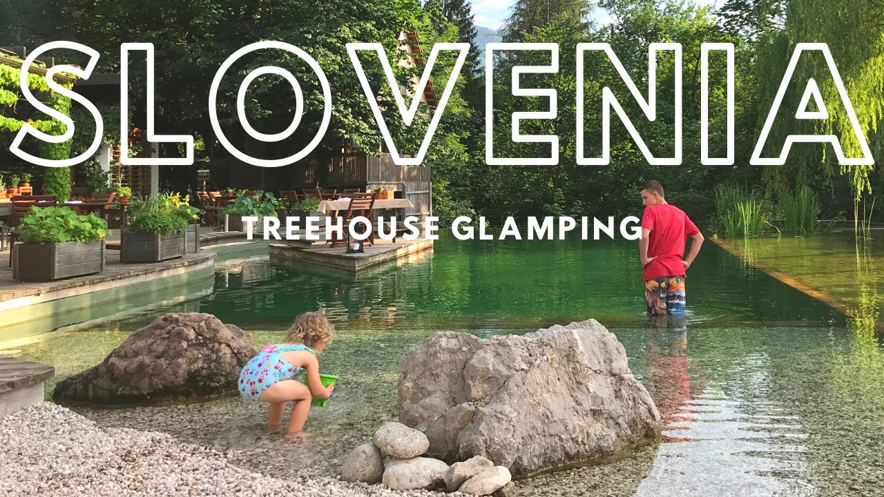 Glamping in a treehouse Bled Slovenia Garden Village Resort Must See Travel