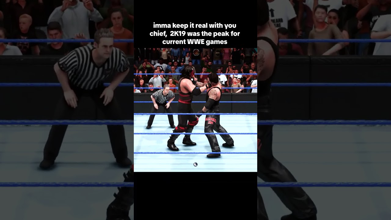 this game carried us for YEARS (WWE 2K19)