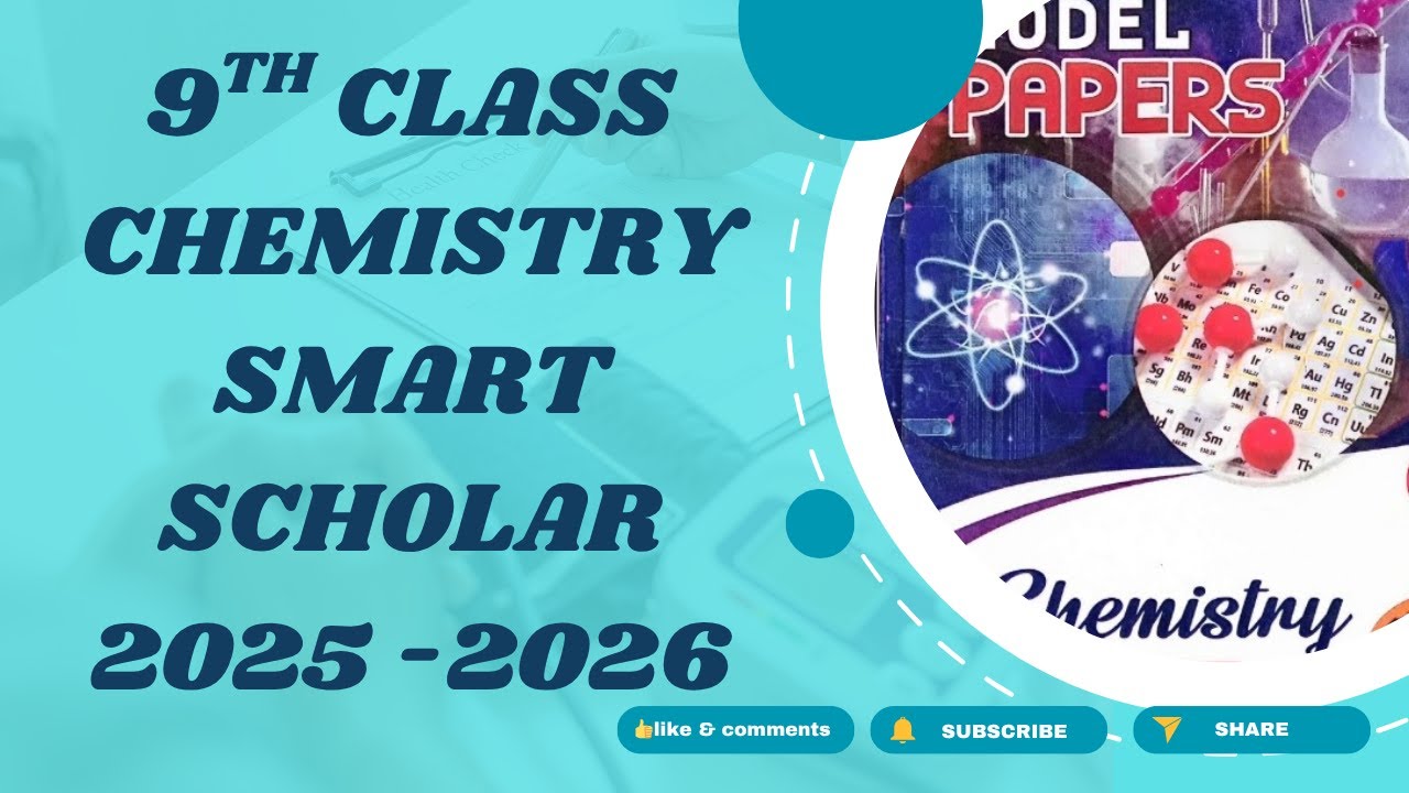 9th class chemistry smart scholar 2025-2026- 9th chemistry smart scholar 2026- hamdard scholar 2026